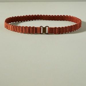 Anthropologie Tabitha belt bronze- Small. Worn 1 x. NO TAGS. Belt has sparkle.